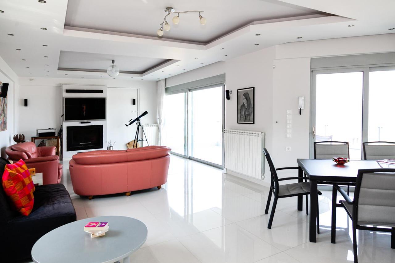 Seaview Pool Villa Near Beach And Athens Airport Pórto Ráfti Екстериор снимка