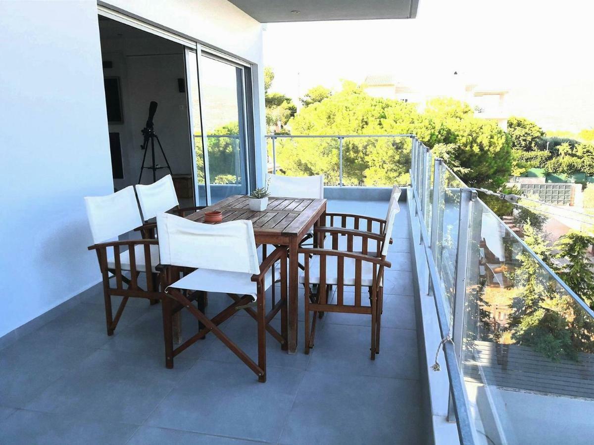 Seaview Pool Villa Near Beach And Athens Airport Pórto Ráfti Екстериор снимка