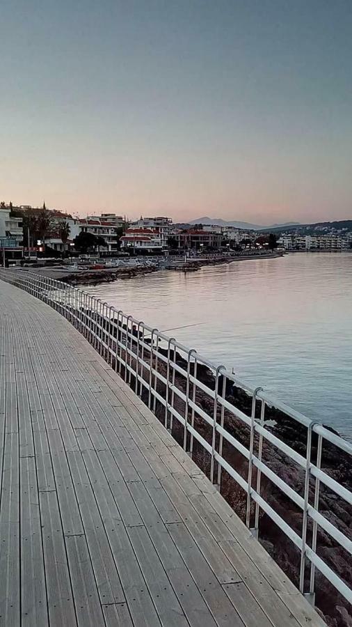 Seaview Pool Villa Near Beach And Athens Airport Pórto Ráfti Екстериор снимка